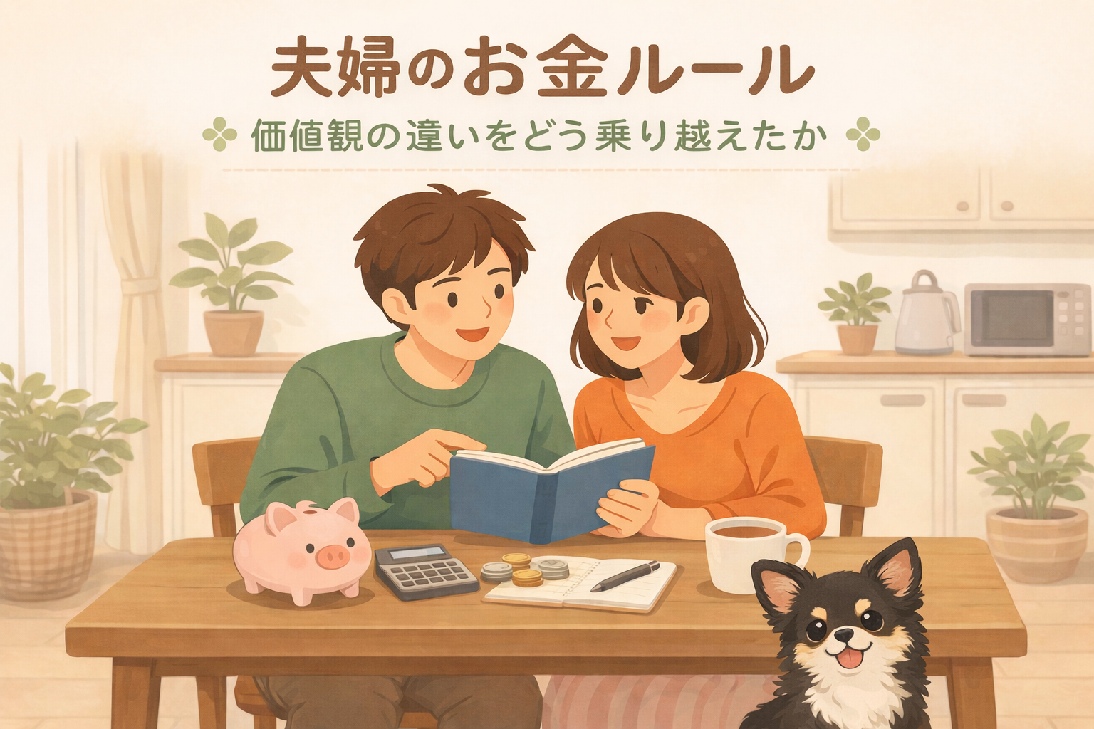 夫婦のお金のルールを決めるまで｜価値観の違いをどう乗り越えたか